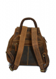 Vintage-Leder Rucksack braun